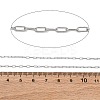 304 Stainless Steel Paperclip Chains CHS-M009-07P-02-2