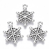 Tibetan Style Alloy Pendants LS-TIBE-N010-22AS-RS-1