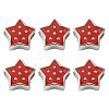 6Pcs 304 Stainless Steel European Beads STAS-CJ0002-59-1