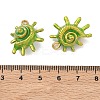 304 Stainless Steel Enamel Pendants STAS-L316-22G-01-3