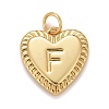Rack Plating Real 18K Gold Plated Brass Pendants KK-E260-01G-F-1