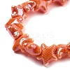Glazed Porcelain Beads PORC-Q002-03K-3