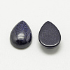 Synthetic Blue Goldstone Cabochons G-R417-13x18-34-2