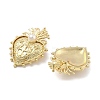 Brass with ABS Plastic Pearl Pendants KK-U060-03G-2