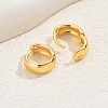 Fashionable Classic Versatile Brass Hoop Earrings with High-end Style for Women LS-UF2391-1