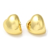 Rack Plating Brass Heart Stud Earrings EJEW-Q766-10G-1