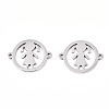 Tarnish Resistant 201 Stainless Steel Links Connectors STAS-S080-026P-2