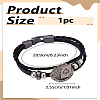 1Pc Retro Multi-strand Bracelets BJEW-LP0003-65-2