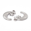 Non-Tarnish 304 Stainless Steel Pendants STAS-K242-02P-3