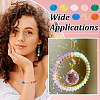 8 Strands 8 Colors Transparent Glass Beads Strands GLAA-TA0002-20-8