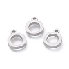 Tarnish Resistant 304 Stainless Steel Pendants STAS-A045-09P-1