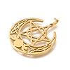 304 Stainless Steel Pendants STAS-S144-05G-C-2