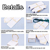 30 Sets 3 Colors Chair Shape Romantic Wedding Candy Box CON-FW0001-01-4