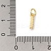 Rack Plating Brass with ABS Plastic Imitation Pearl Charms KK-B092-30I-G-3