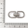 Non-Tarnish 304 Stainless Steel 8 Shape Swivel Clasps LS-STAS-S127-03P-01-3