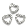 Brass Spring Gate Rings KK-D159-25P-1