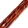 Dyed Natural Agate Beads Strands G-G203-01D-2