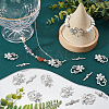40Pcs Tibetan Style Alloy Toggle Clasps FIND-SP0001-57-4