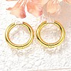 304 Stainless Steel Hoop Earrings for Women EJEW-M068-15B-G-3