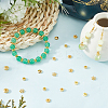 320Pcs 8 Styles Tibetan Style Alloy Spacer Beads FIND-SC0020-27-4