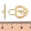 Brass Toggle Clasps KK-N254-153G-4