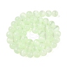 Natural Selenite Beads Strands G-C142-01B-11-3