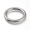 Tarnish Resistant 304 Stainless Steel Linking Rings STAS-H120-10P-B-2