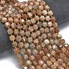 Natural Sunstone Beads Strands G-K389-A42-01-2