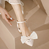 4Pcs 2 Colors Polyester Bowknot Shoe Decorations FIND-FG0002-39-6
