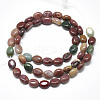 Natural Indian Agate Beads Strands G-S357-B03-2