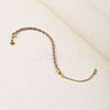 Twisted Nylon Cord Bracelets for Women BJEW-V007-01G-03-1