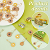 34Pcs Sunflower DIY Knitting Tool Sets HJEW-AB00701-4
