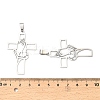 201 Stainless Steel Pendants STAS-K310-01A-P-3