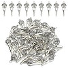 50Pcs Gothic Style Tibetan Style Alloy Pendants FIND-YW0008-51-1