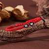 1Pc Adjustable Nylon Cord Braided Bracelets for Women Men BJEW-LP0001-31B-B-3