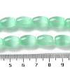 Macaron Color Natural Selenite Beads Strands G-B102-A01-08-4