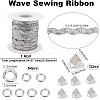1 Strand Wave Bending Fringe Trim FIND-GF0006-64B-2