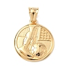 Sports 304 Stainless Steel Pendants STAS-D207-15G-1