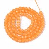 Imitation Jade Glass Beads Strands GLAA-T028-4mm-11C-2