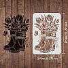 Large Plastic Reusable Drawing Painting Stencils Templates DIY-WH0202-233-2