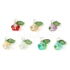 Glass Flower of Life Pendant PALLOY-JF02279-1
