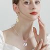 24Pcs 2 Colors Alloy Rhinestone Pendants FIND-CA0004-92-6