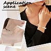 400Pcs 4 Colors Zinc Alloy Lobster Claw Clasps FIND-SP0001-31-5