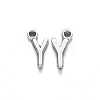 Tibetan Style Alloy Pendants TIBE-S108-108Y-AS-RS-2