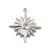 Non-Tarnish 304 Stainless Steel Pendant Rhinestone Settings STAS-I197-013P-2