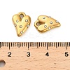 304 Stainless Steel Rhinestone Pendant X-STAS-U047-20G-3