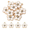 Alloy Enamel Pendants ENAM-YW0002-25A-1