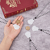4Pcs Resin Imitation Gemstone Maitreya Buddha Pendant Necklace NJEW-FI0001-62B-3