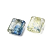 2-Hole Transparent Glass Seed Beads SEED-S023-30C-33-2