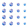 Electroplate Glass Beads Strands EGLA-TA0001-03C-12